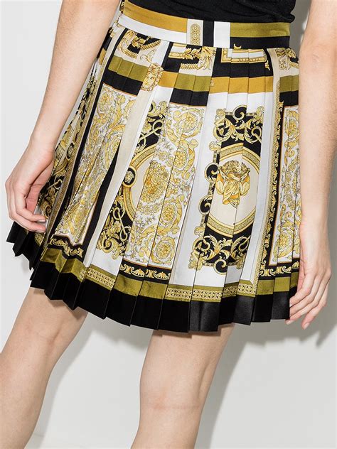 versace skirt women's|Versace skirt size.